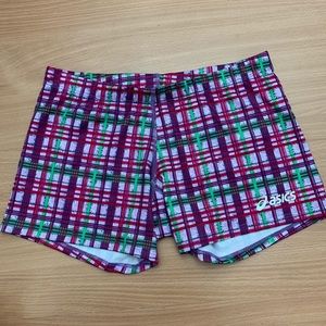 Asics Pink Spandex Shorts (XS)